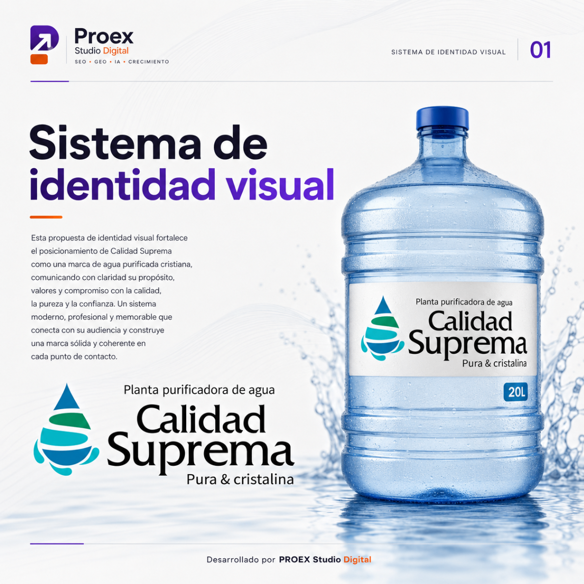 Sistema de identidad visual de Calidad Suprema